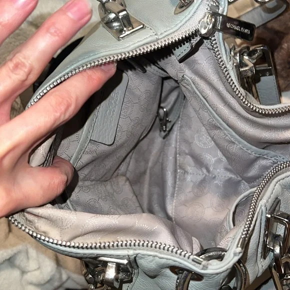 Michael Kors crossbody purse bag. Gray / grey - Picture 4 of 5